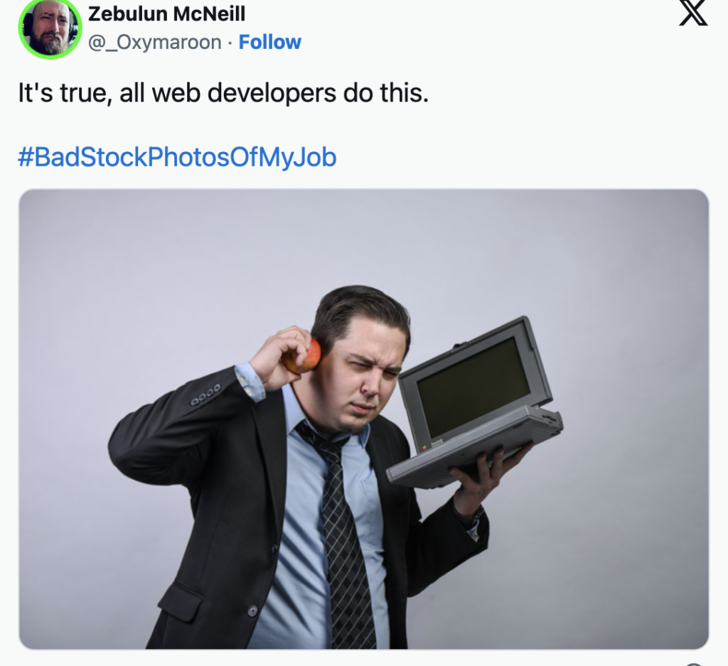 33 Professionals Share Hilariously Bad Stock Photos Of People Doing ...