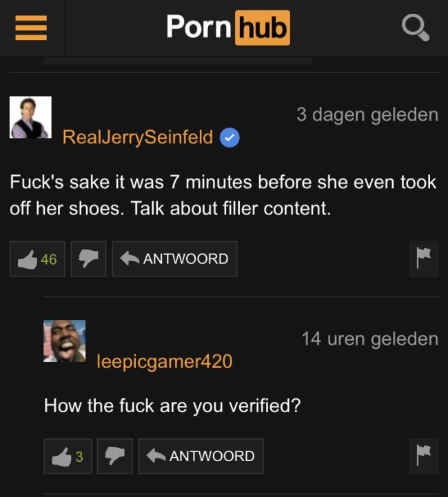 funny porn comments, funniest pornhub comments, funny pornhub comments