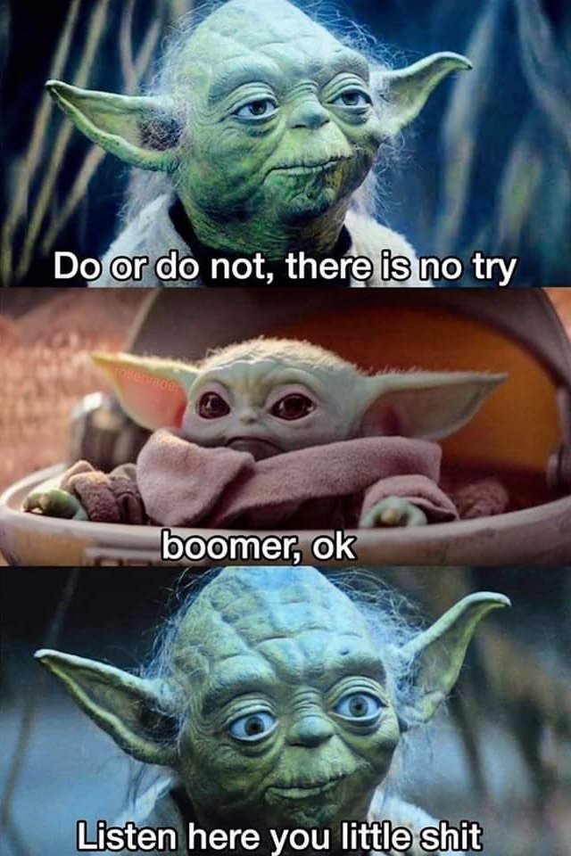 33 Of The Best Baby Yoda Memes Because Obviously He S The Real