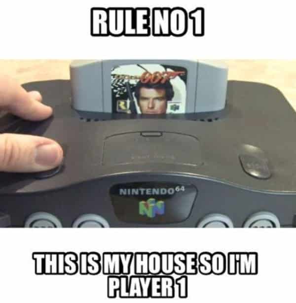 playing video games 90s meme