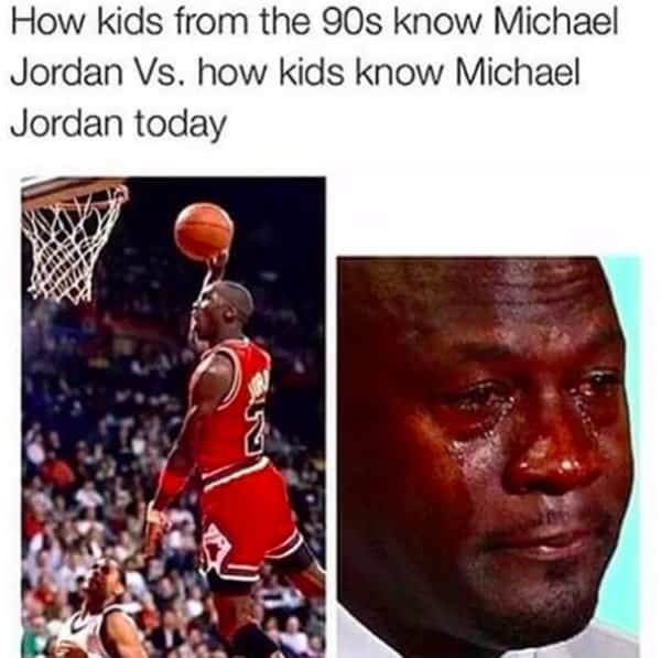 michael jordan 90s meme