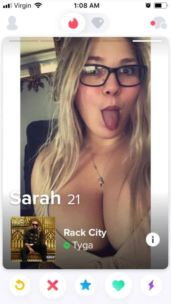 dirty tinder profile, best tinder bios, sexy tinder bios