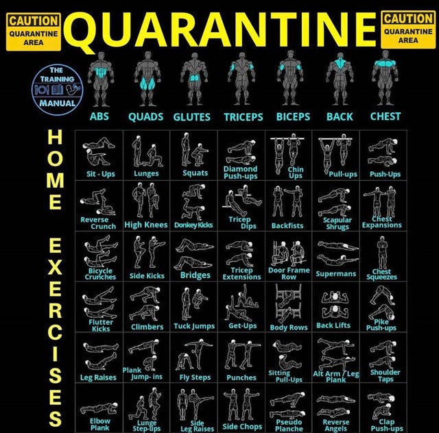 quarantine workout chart, quarantine work out chart, quarantine workout, quarantine workouts, quarantine exercises, quarantine exercise chart, cool charts, cool graphs, cool guides, infographics, cool infographics, interesting inforgraphics, cool guides, cool charts, interesting guides, interesting guide, cool guide random guides, random cool guides, random interesting guides, cool charts, interesting charts, random charts, informative charts, cool chart, interesting chart, random chart