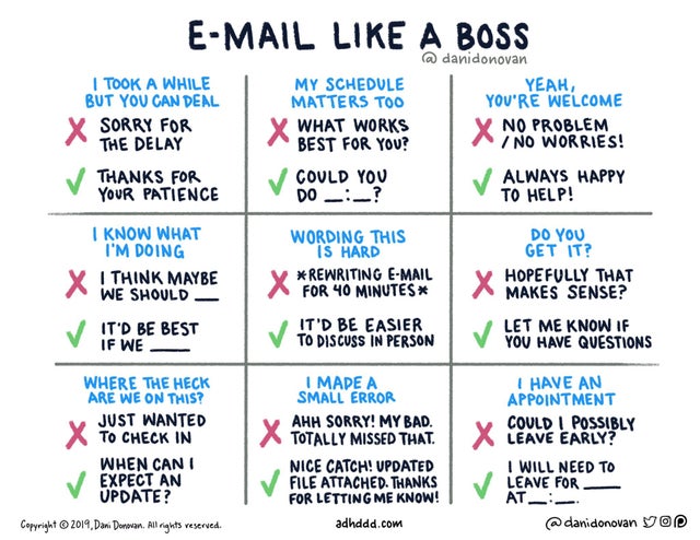 email like a boss, e-mail like a boss, @danidonovan
