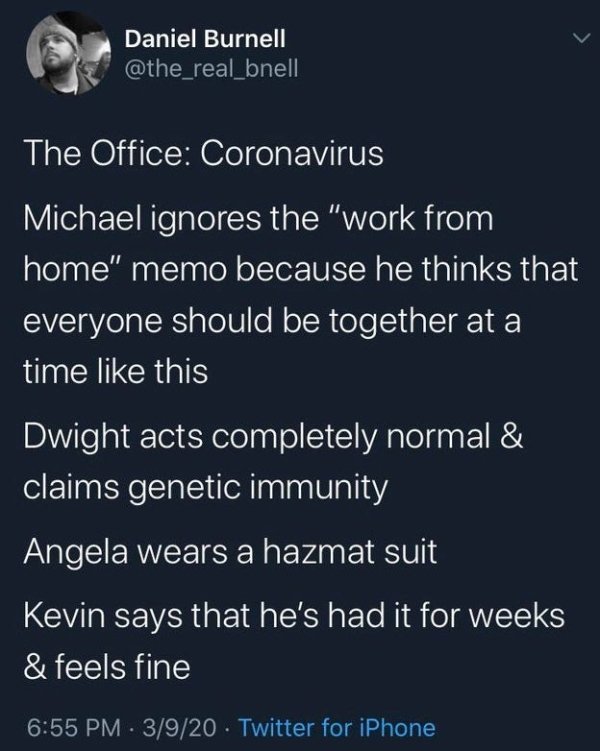 the office memes, the office cast, Michael Scott, Pam, Dwight, coronavirus