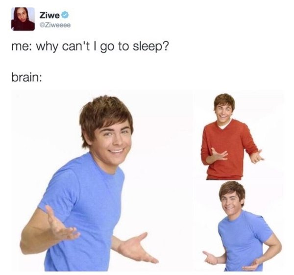 brain insomnia meme, why can't i sleep insomnia meme