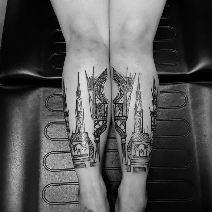 leg tattoo, leg tattoos, epic leg tattoos