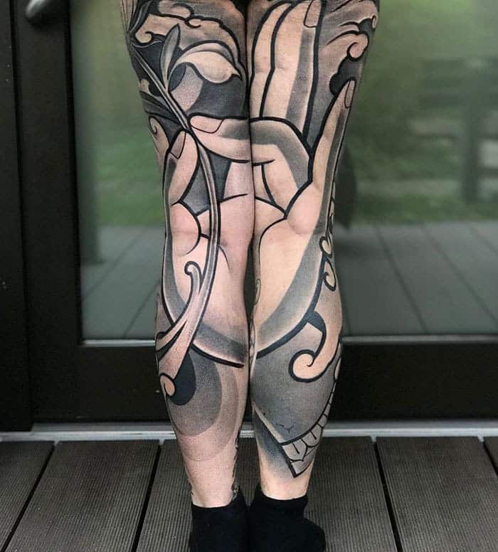 Leg Tattoos: Picture List Of Leg Tattoos And Designs