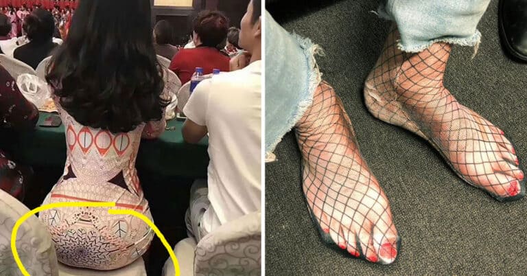 35 Funny Fashion Fails That’ll Make You Say “Where’d You Get Your Clothes, The Toilet Store?”