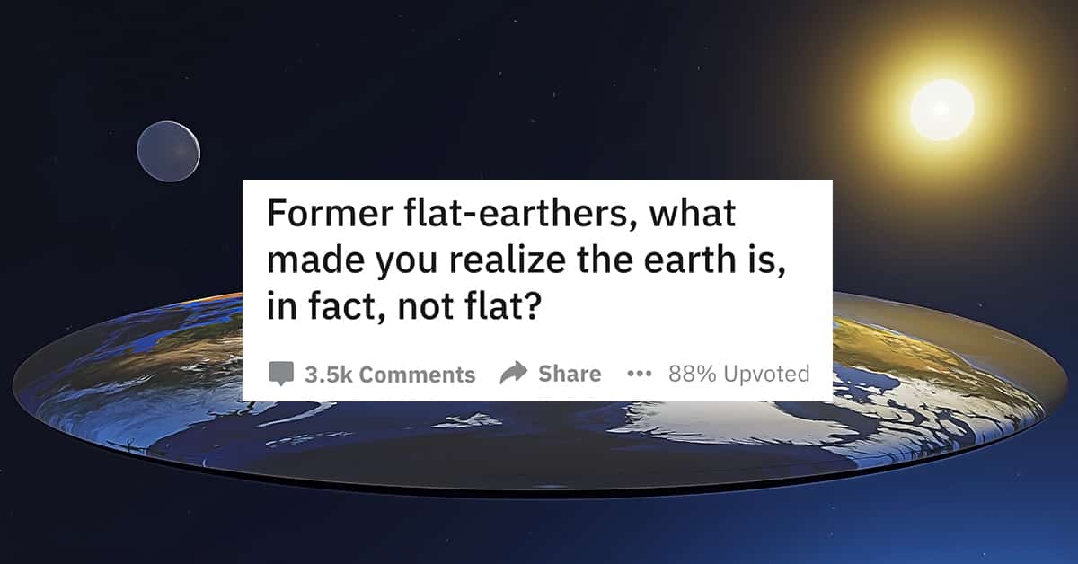how to prove flat earthers wrong
