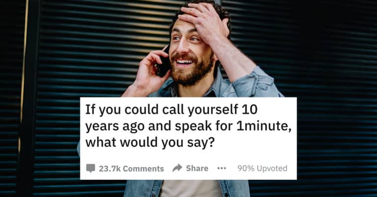 People Share What They’d Say If They Could Call Themselves 10 Years Ago