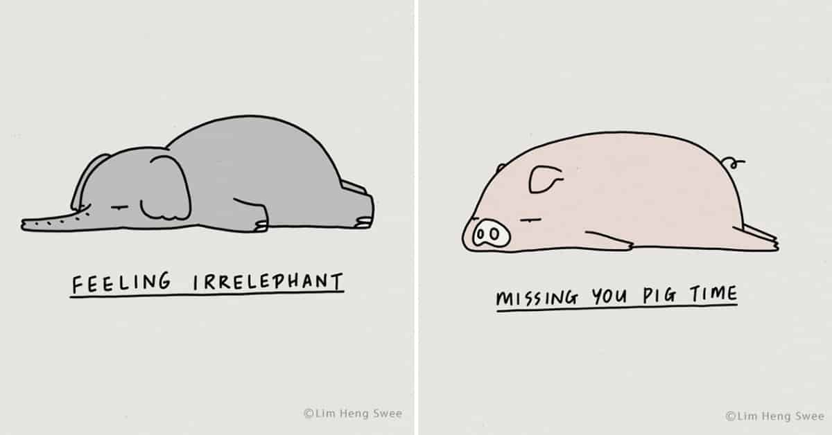 Moody Animals From An Artist Who Knows What We're All Feeling