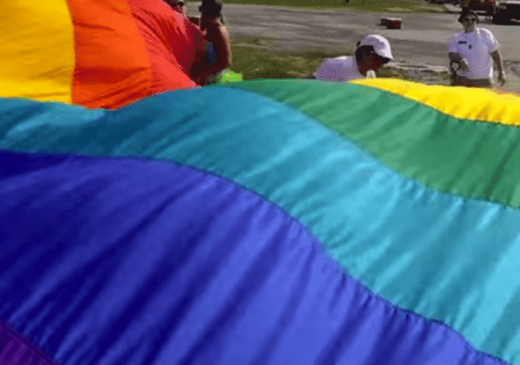 pride flag was worlds largest flag, gay pride fact, gay pride facts, pride month facts, pride month fact, pride month, gay pride, lgbt pride fact, lgbt pride month