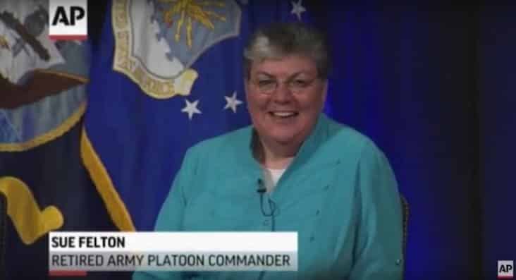 sue felton, sue felton retired army platoon commander