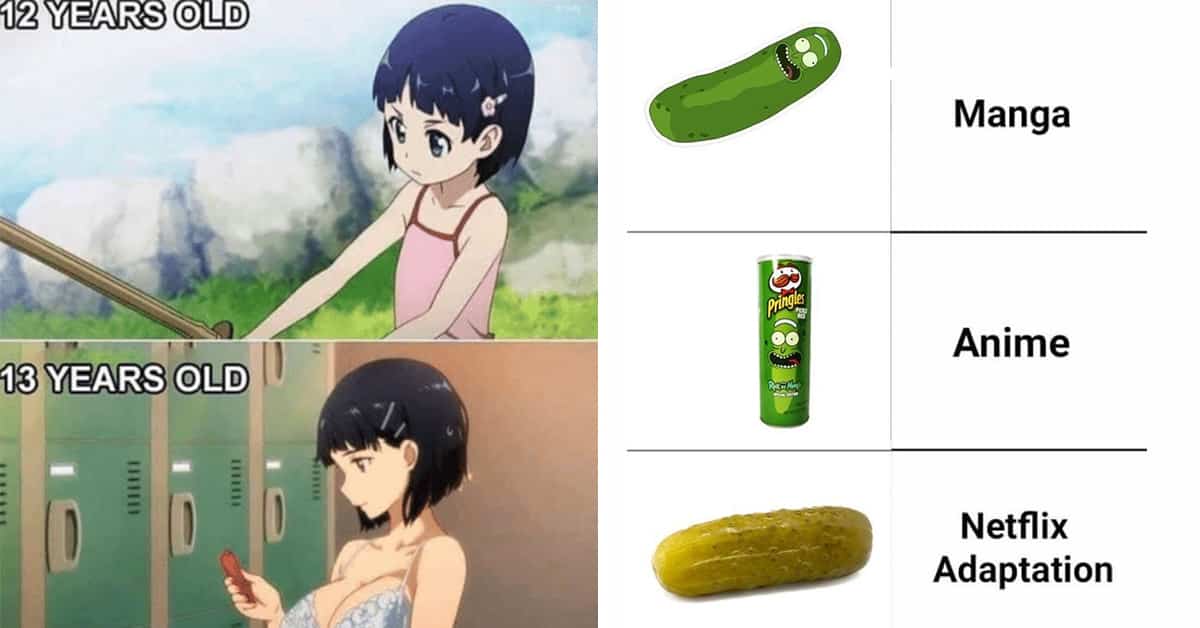 Memes Of Anime - Memes Of Anime Girls Without Top Text