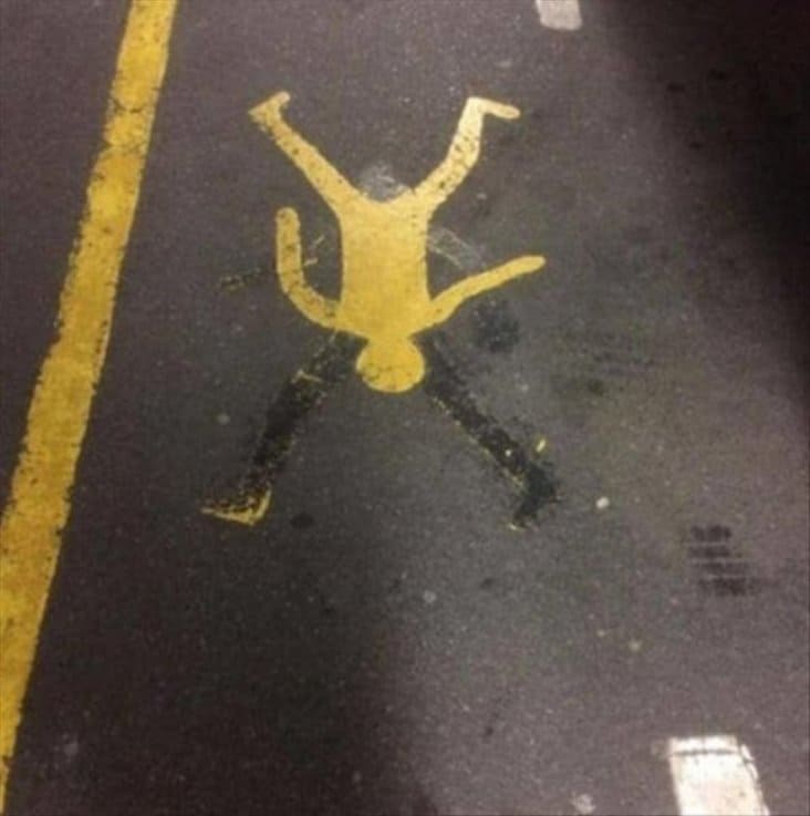 69 parking paint, dirty parking sign, funny dirty parking sign