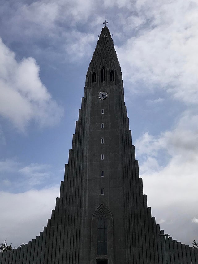 creepy building in iceland