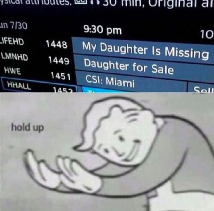 funny TV guide order