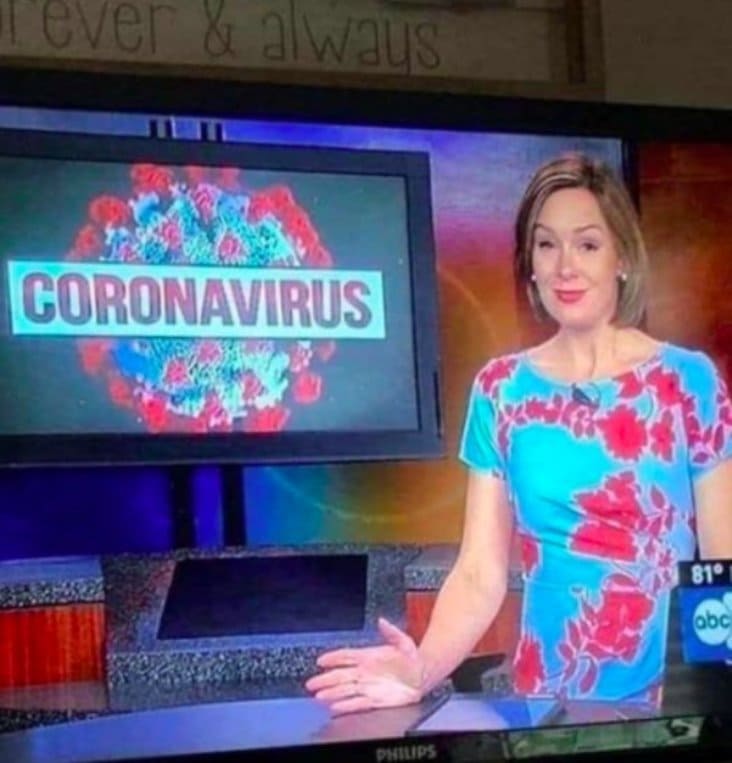 funny news color scheme placement