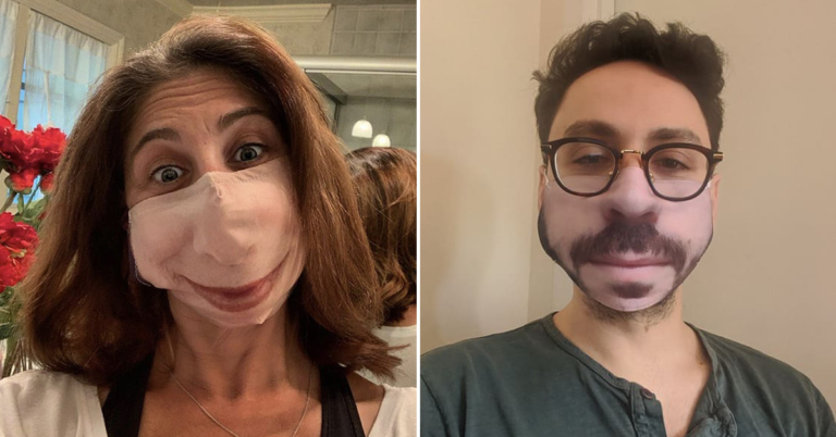 People Are Sharing Their Custom Face Mask Fails (17 Pics)