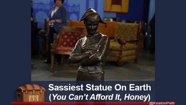 sassiest statue on earth, sassiest statue on earth antiques roadshow meme