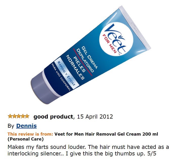 funny hair removal review