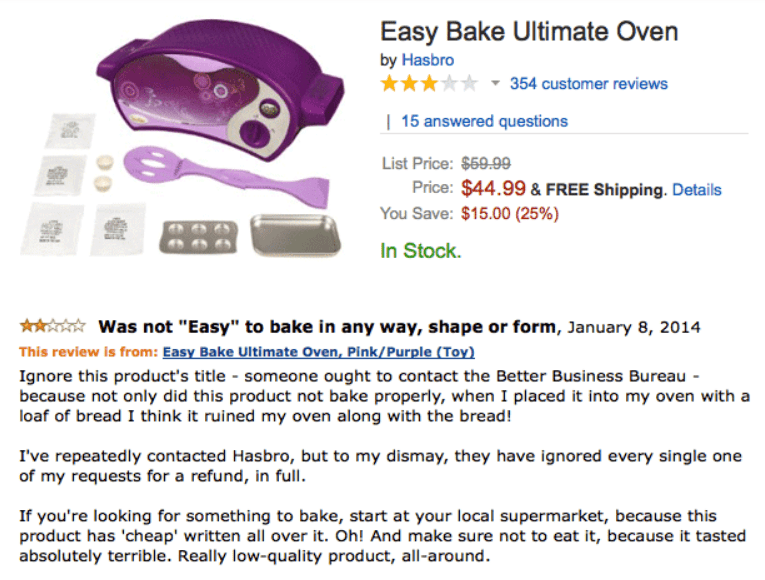 funny easy bake oven review