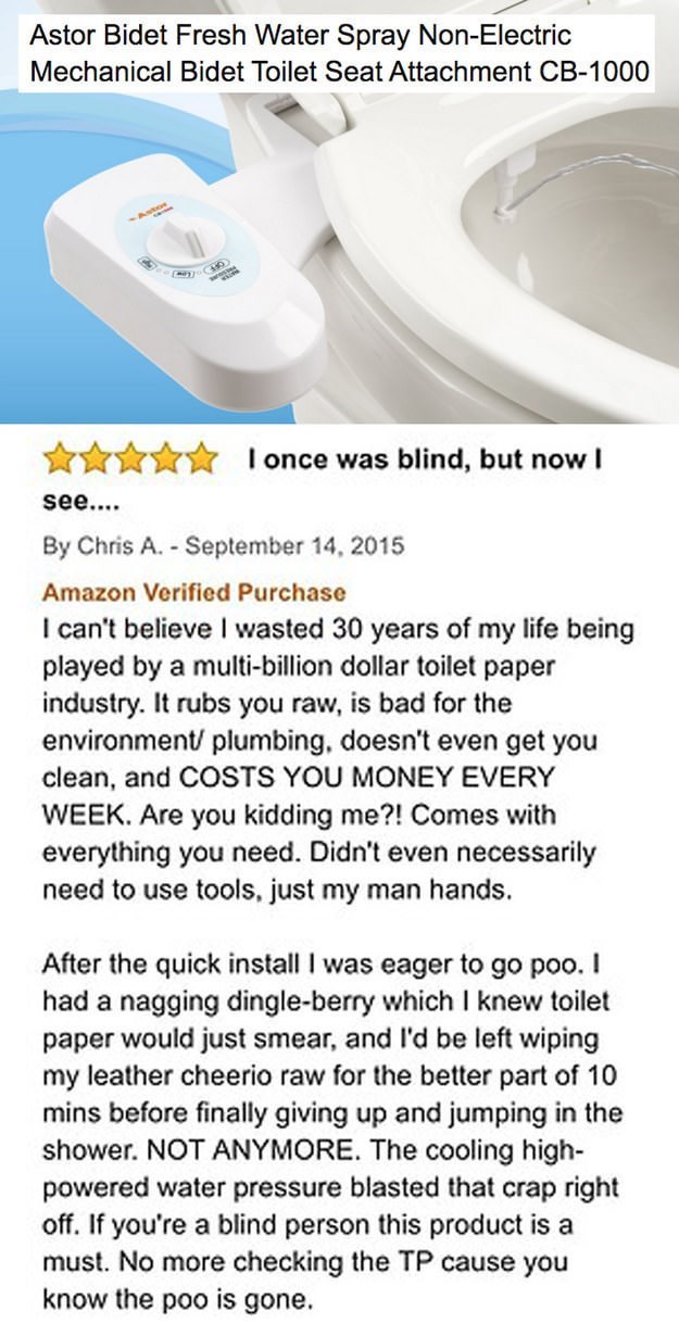 funny bidet review