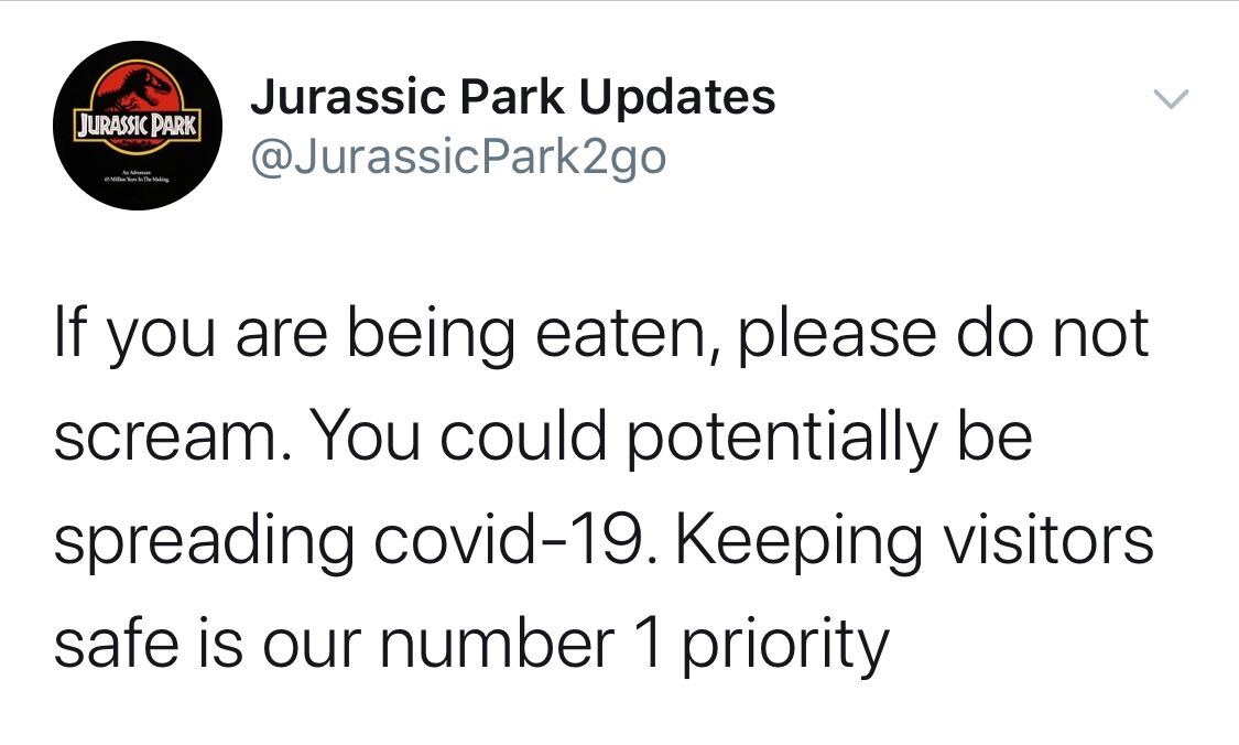 @JurassicPark2go, jurassic park updates twitter, jurassic park parody account, jurassic park parody twitter, jurassic park twitter account, jurassic park parody twitter account, jurassic park twitter, if jurassic park had twitter