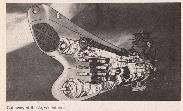 cross section of argo