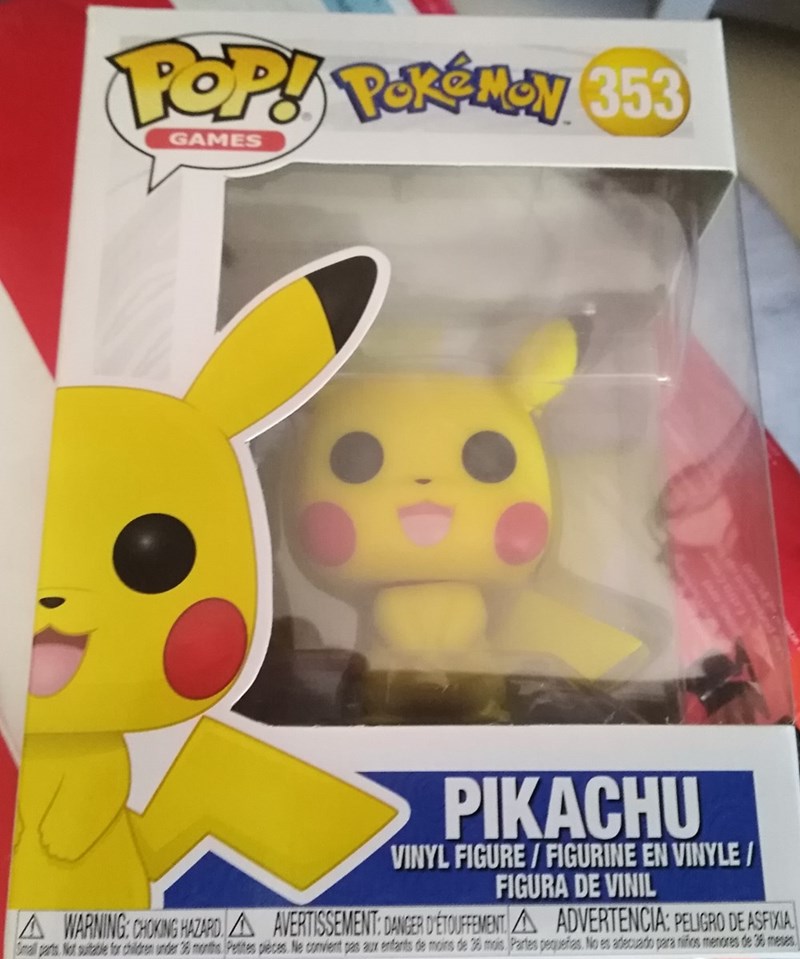 nostalgic Pikachu, Pikachu vinyl figure picture
