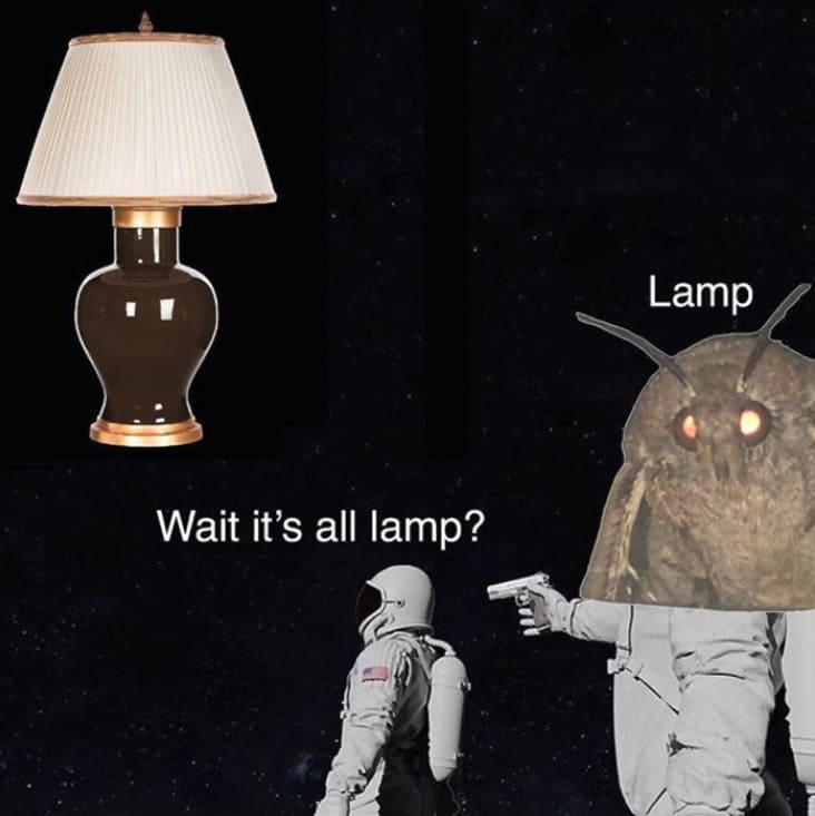 it's all lamp meme, its all lamp meme