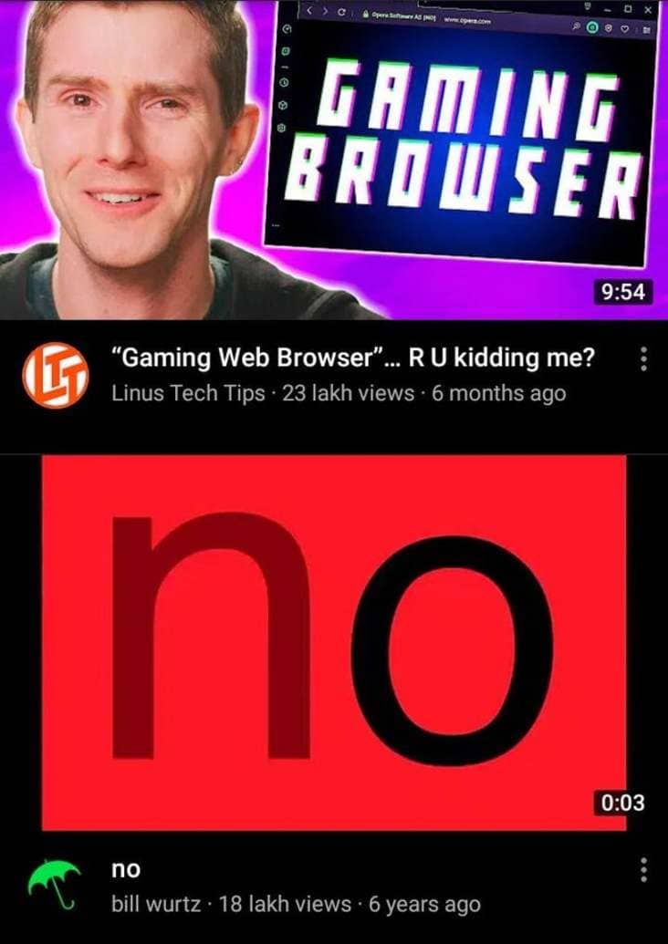 Gaming Web Browser”… R U kidding me? 