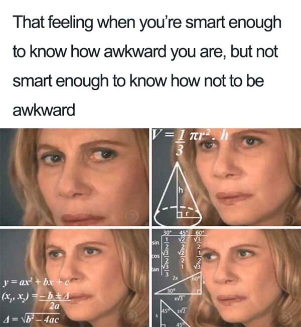 how not to be awkward introvert meme, how not to be awkward funny introvert meme
