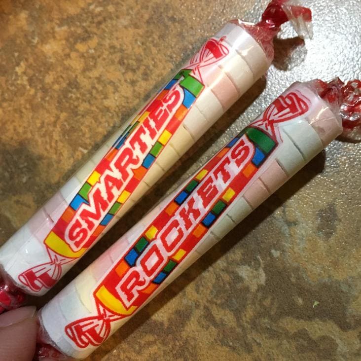 candians call smarties rockets