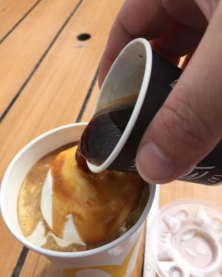 affogato mcdonalds hack