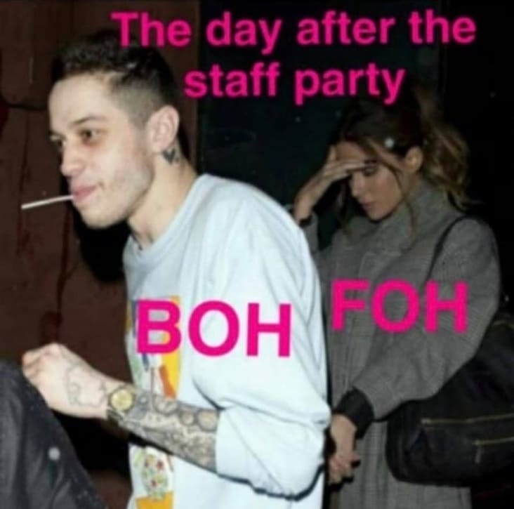 staff party server meme