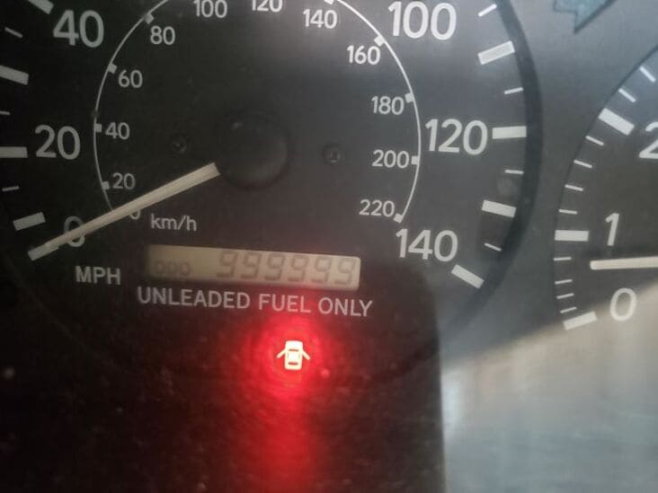 999999 odometer reading just rolled into the shop