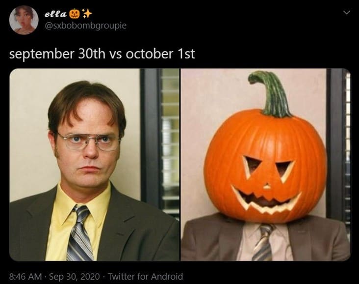 In Case You Did Not Know: It's October 1st (19 Spooky Memes)