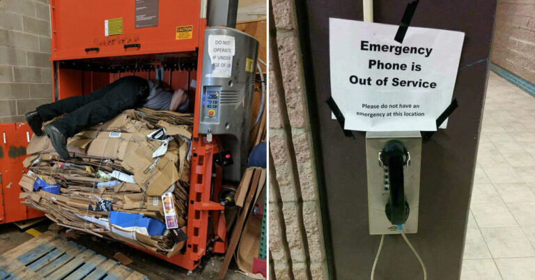 Safety First? Not Exactly (30 Pics)