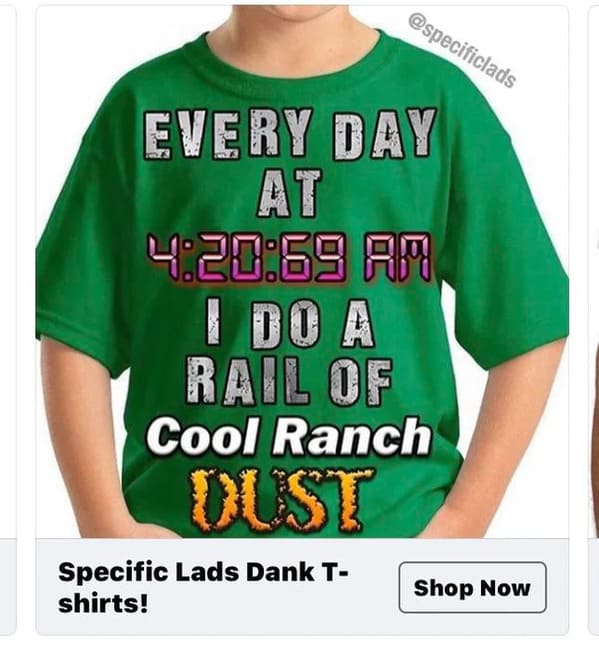 oddly specific shirts
