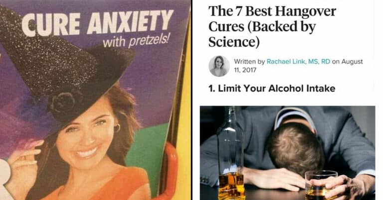 Unhelpful “Cures” From Even Less Helpful People (30 Pics)
