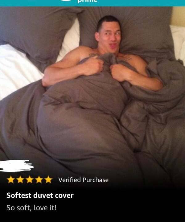 funny amazon reviews - duvet cover