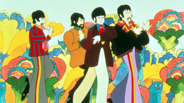 yellow submarine video beatles cartoon drawing, Worst songs to listen to during sex, worst sex songs playlist, Spotify funny playlist, worst sex songs, funny songs to make love to, songs that are not sexy, pleated jeans Spotify