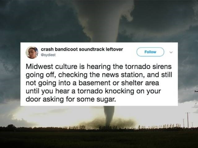 midwest culture is - basement shelter 