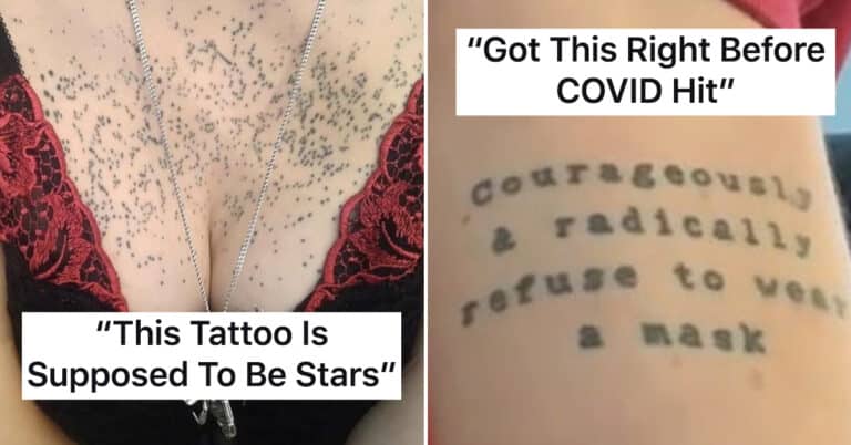 TikTok Users Are Showing Off Their “Dumbest Tattoos” (54 Pics)