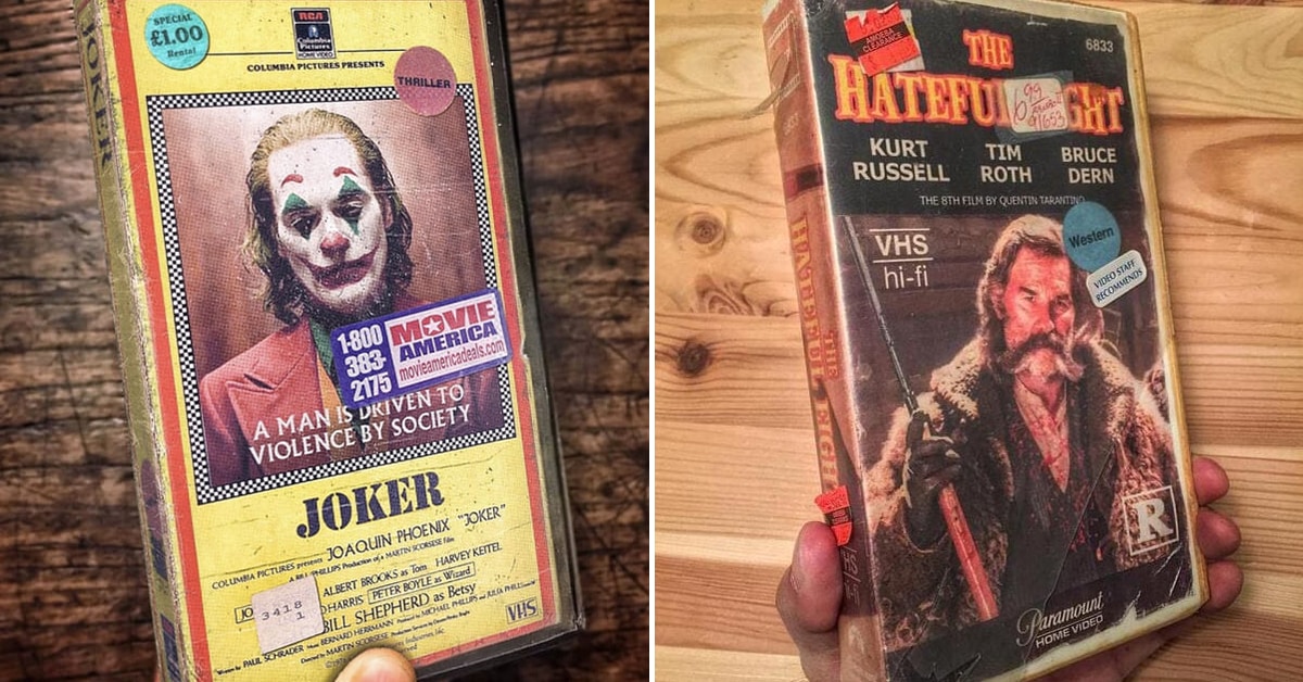 Artist Creates VHS Art For Modern Movies And TV Shows (27 Pics)