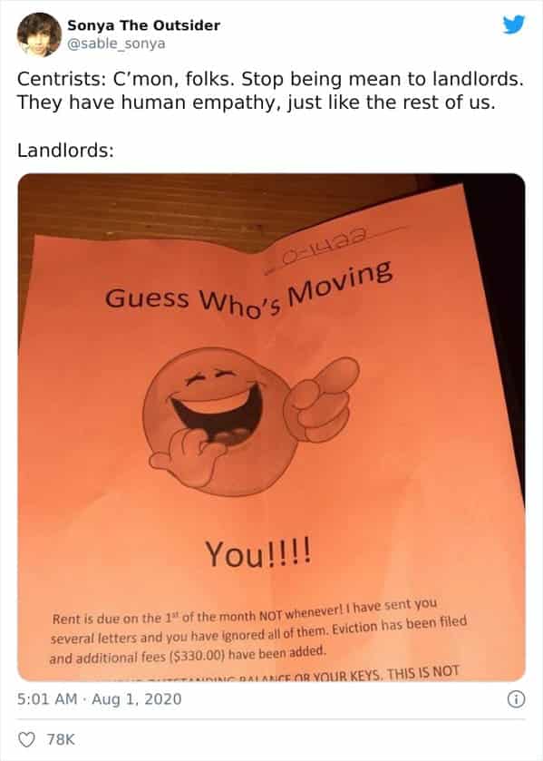 Tenants Are Shaming Their Bad Landlords In This Online Group (NEW PICS) - Jarastyle