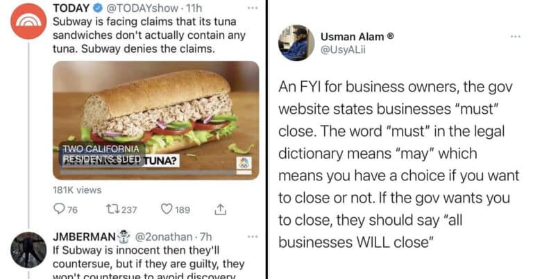 23 Bad Legal Takes From People Who Are Definitely Not Lawyers