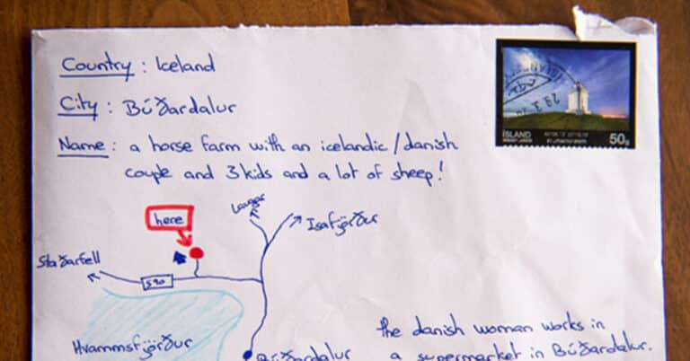 Guy Without Address Draws Map On Envelope — And It Gets Delivered